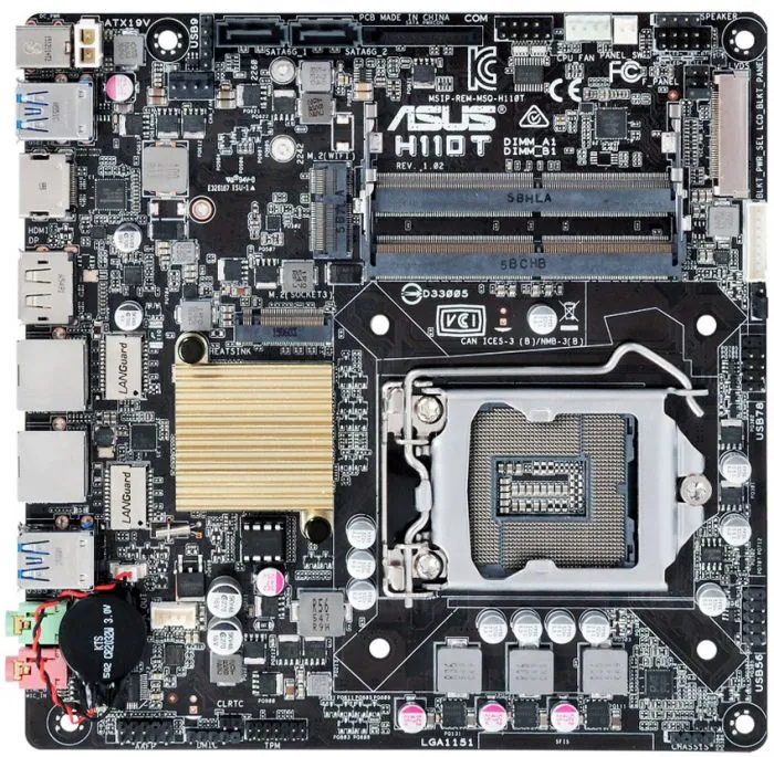 фото ASUS H110T