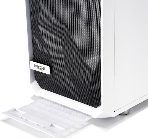 Корпус ATX Fractal Design Meshify S2 White FD-CA-MESH-S2-WT-TGC белый, без БП, с окном из закаленного стекла, 2xUSB 3.0, USB Type-C, Audio - фото 8