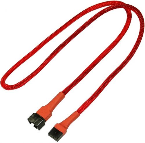 Удлинитель Nanoxia NXPWV60R 4-pin PWM, 60см, красный