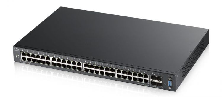 

Коммутатор управляемый ZYXEL XGS2210-52-EU0101F 48 port Gigabit L2 managed switch, 4x 10G, XGS2210-52-EU0101F