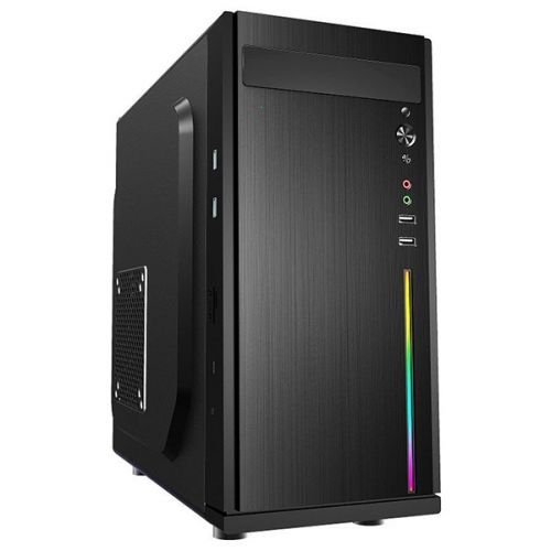 Корпус mATX Delux G504 черный, без БП