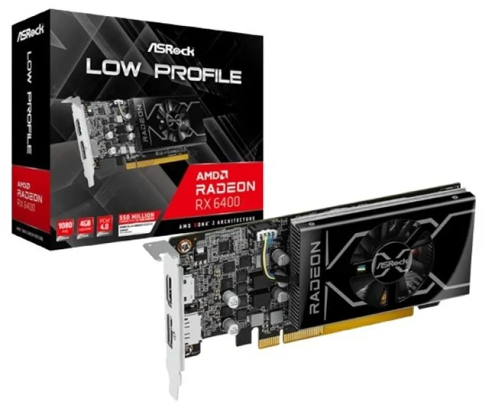 фото ASRock Radeon RX 6400 Low Profile