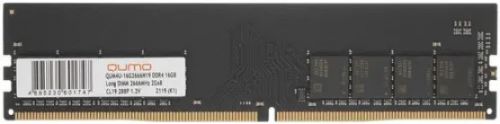 Модуль памяти DDR4 16GB Qumo QUM4U-16G2666N19 PC4-21300 2666MHz CL19 1.2V
