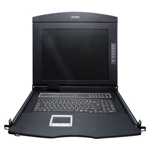 

Переключатель KVM Planet IKVM-210-08M 17" 8-Port Combo VGA LCD IP KVM Switch, IKVM-210-08M