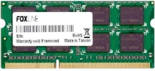 Модуль памяти SODIMM DDR4 4GB Foxline FL3200D4S22-4G PC4-25600 3200MHz CL22 1.2V