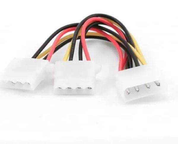 Кабель BION BXP-CC-PSU-1 Molex 4-pin (m) - 2хMolex 4-pin (f) 0,2м разветвитель питания