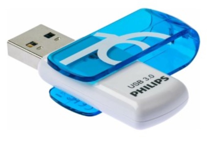 Накопитель USB 3.0 16GB Philips FM16FD00B/97 VIVID3.0
