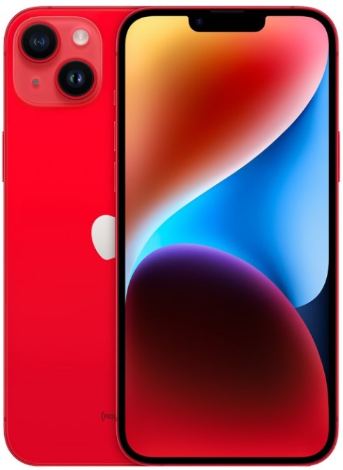 Смартфон Apple iPhone 14 Plus 256GB MQ3F3ZA/A (PRODUCT) RED, with 2 Sim trays, no eSim