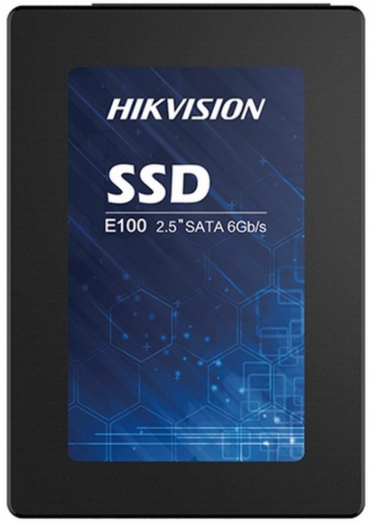 Накопитель SSD 2.5'' HIKVISION HS-SSD-E100/2048G E100 2TB SATA 6Gb/s TLC 3D NAND 560/520MB/s IOPS 87K/72K MTBF 1.5M 960 TBW