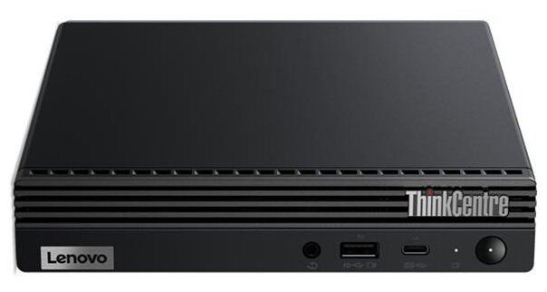 Компьютер Lenovo ThinkCentre M70q 11DUSBB200 G6400T/4GB/128GB SSD/UHD Graphics 610/WiFi/BT/Win10Pro/black