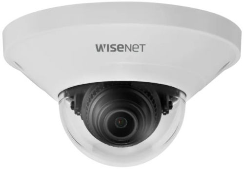 Видеокамера IP Wisenet QND-8011 внутренняя купольная миниатюрная; 1/2.8