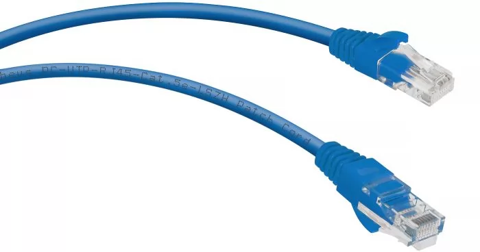 Cabeus PC-UTP-RJ45-Cat.5e-3m-BL-LSZH