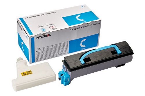 Тонер-картридж Integral TK-570C TK-570C Chip_СК для Kyocera ECOSYS P7035cdn, FS-C5400dn Cyan, цвет голубой TK-570С - фото 1
