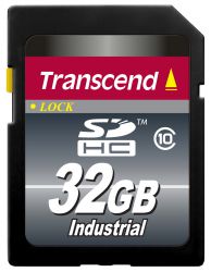 Карта памяти 32GB Transcend TS32GSDHC10I SDHC Class 10 MLC - фото 1