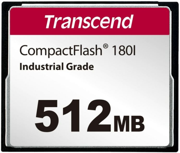 

Промышленная карта памяти CFast 512MB Transcend TS512MCF180I 180I, TS512MCF180I