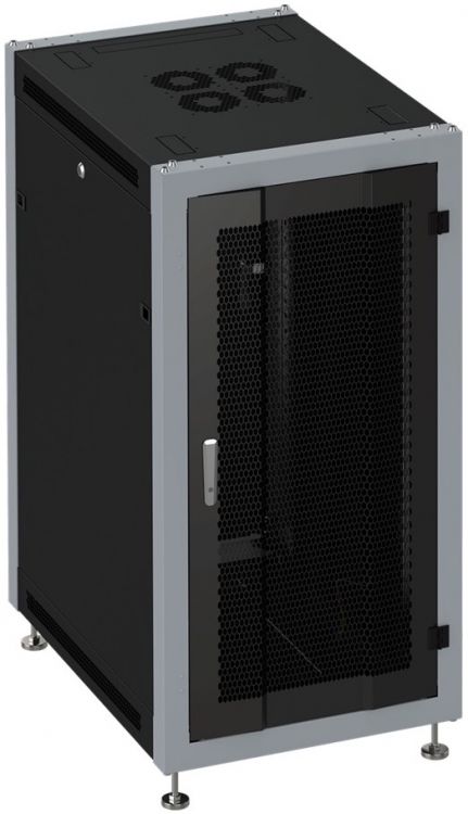 

Шкаф напольный 19", 27U SYSMATRIX SL 6627.932 600x600x1330mm (ШхГхВ) передняя дверь перфорированная, задняя дверь сплошная металлическая, поворотная р, SL 6627.932