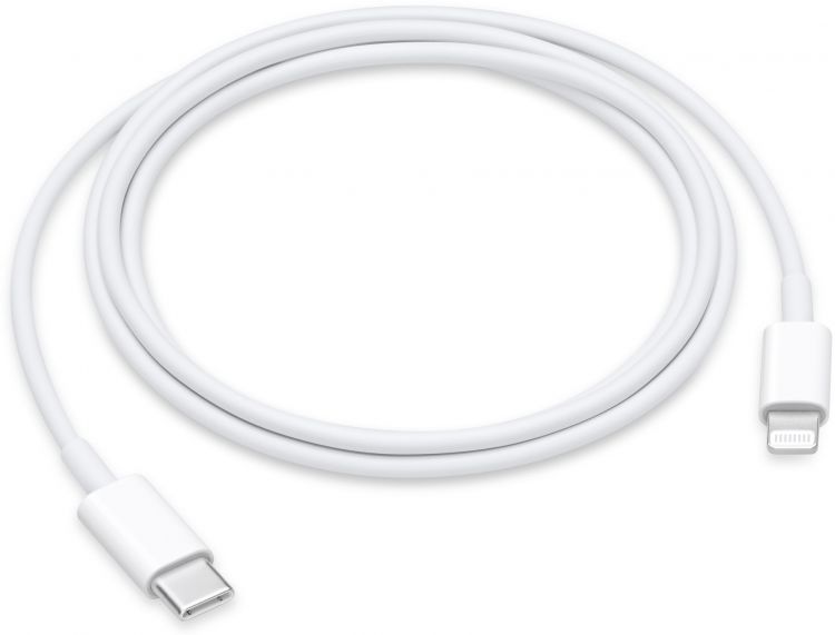 

Кабель интерфейсный Apple MUQ93 USB-C to Lightning Cable (1m), USB-C to Lightning