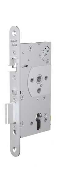 

Замок Abloy EL561 эл-мех, (сторонность 1.3) для сплошных дверей, режимы НО/НЗ, 12-24VDC, 0,4Amax, EL561