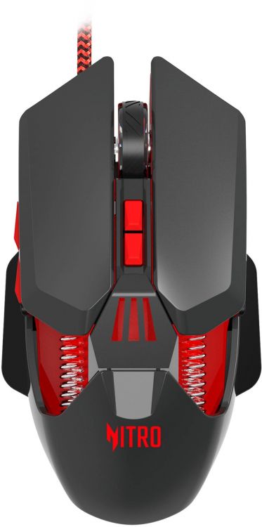 

Мышь Acer Nitro OMW302 ZL.MCECC.025 черная оптическая 7200dpi USB 6but, Nitro OMW302