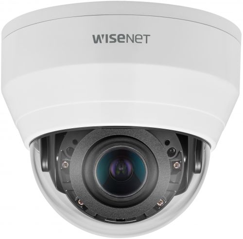 Видеокамера IP Wisenet QND-8080R 5МП внутренняя купольная с функцией день-ночь (эл.мех. ИК фильтр) и