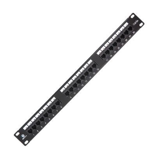 

Патч-панель BNH B100.1-24-5E-LED 19", 1U, Cat 5e, 24 порта с индикацией, RJ45 (8p8c), неэкранированная, Dual IDC (110/KRONE), B100.1-24-5E-LED