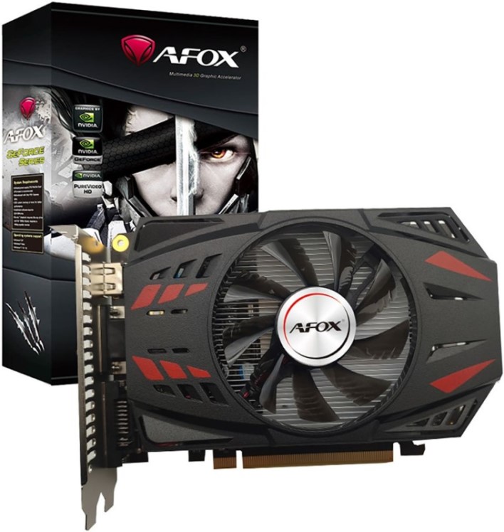 Видеокарта PCI-E Afox GeForce GT 730 (AF730-2048D5H5-V2) 2GB GDDR5 128bit 40nm 700/1600MHz VGA DVI-D HDMI RTL