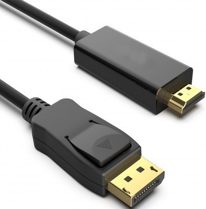 

Кабель-адаптер KS-IS KS-744-3 DP 20M HDMI 19M 4K экран.3м, KS-744-3