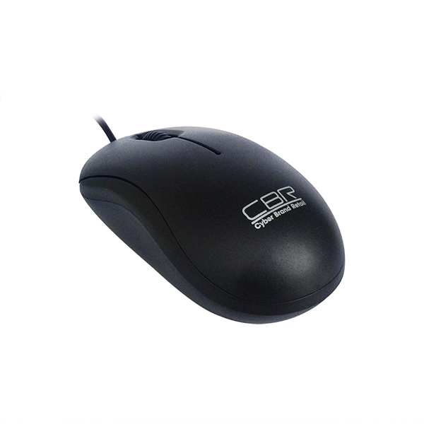 цена Мышь CBR CM 112 black, 1200dpi, 1.1 м, USB
