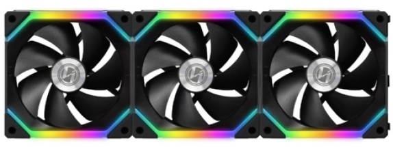 

Вентилятор для корпуса Lian Li UNI FAN SL120 G99.12UF3B.R0 120mm, 800-1900rpm, 58.54CFM, 31dBa (3-pack), UNI FAN SL120