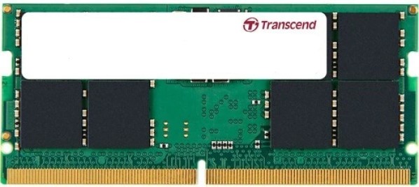 

Модуль памяти SODIMM DDR5 16GB Transcend JM5600ASE-16G PC5-44800 5600MHz 1Rx8 CL46 1.1V 262 pin, JM5600ASE-16G