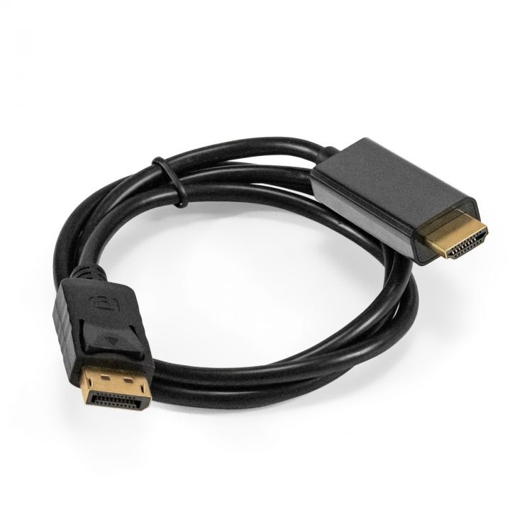 

Кабель DisplayPort-HDMI Exegate EX-CC-DP-HDMI-1.0 EX294708RUS (20M/19M, 1,0м, экран), EX-CC-DP-HDMI-1.0