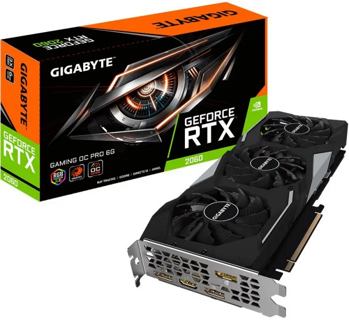 фото GIGABYTE GeForce RTX 2060 GAMING OC PRO