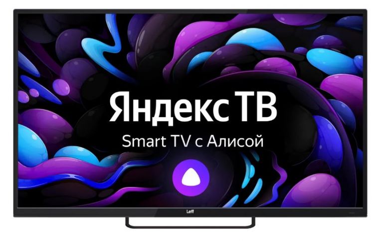 Телевизор LCD LEFF 55U540S 55", черный, UHD, smart