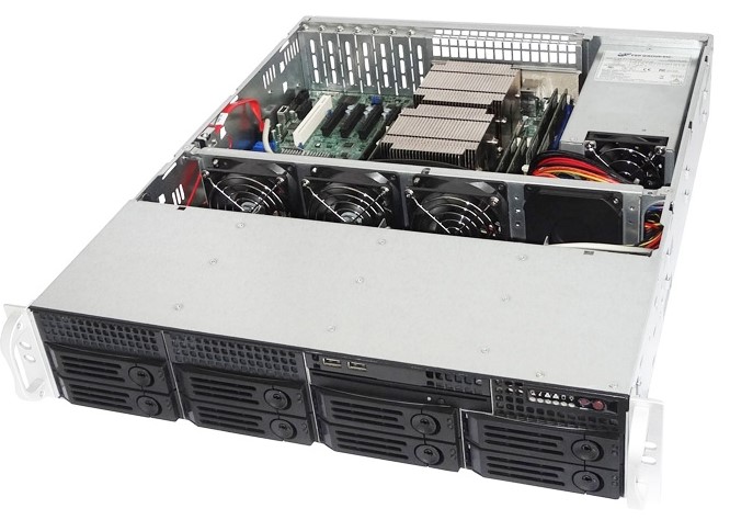 

Корпус серверный 2U Ablecom CS-R26-15P A0-CSR2615XX00T1 (ATX, 12*3.5” SAS/SATA HS, 2*3.5” SAS/SATA, 7*LP/FL expansion slot, COM, 2*USB 2.0, 800W), CS-R26-15P