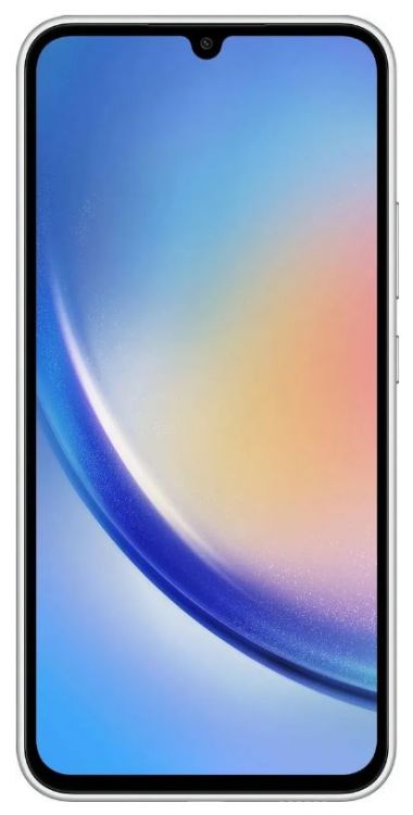 

Смартфон Samsung Galaxy A34 5G 8/256GB SM-A346MZSETPA серебристый, Galaxy A34 5G 8/256GB