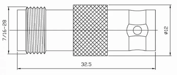 Hyperline AD-BNC-F-TNC-F