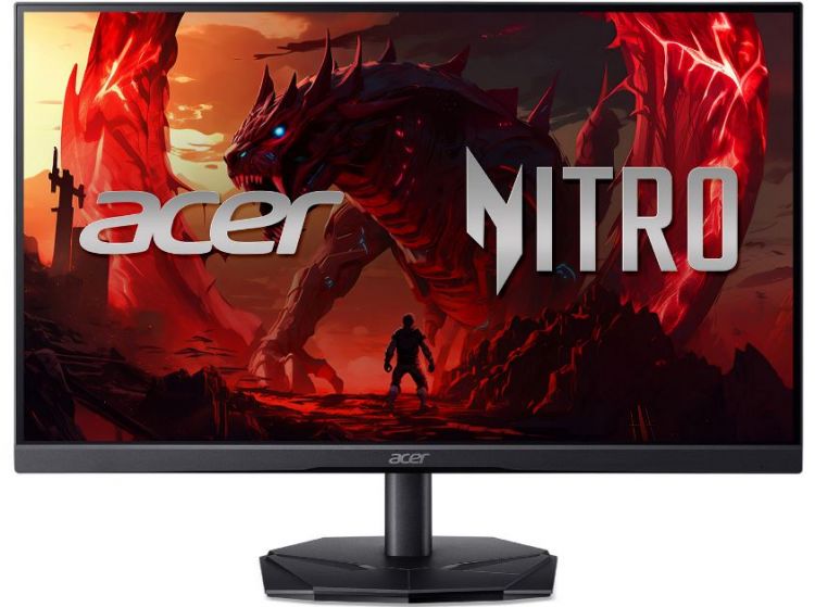 

Монитор 23,8" Acer Nitro KG241YP3bip UM.QX1CD.301 1920x1080, VA, 250 cd/m, 100M:1, 0.5 ms, 178°/178°, 180Hz, НDMI 2.0, DP, black, Nitro KG241YP3bip