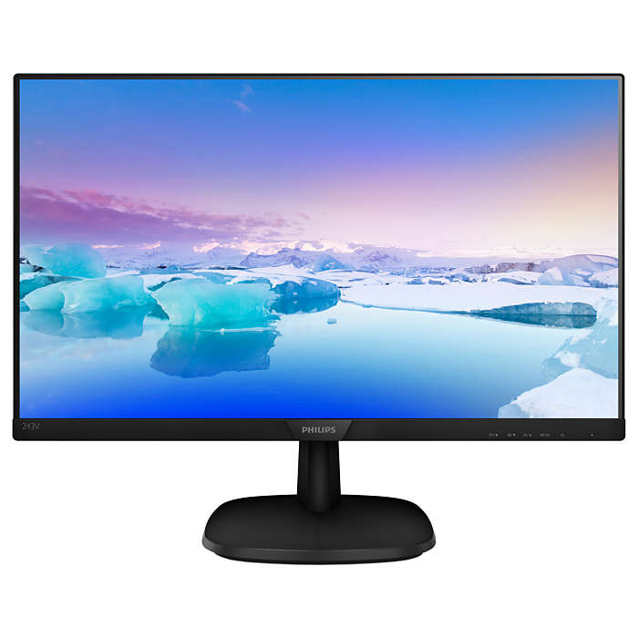 

Монитор 23,8" Philips 243V7QDAB (00/01) 1920х1080, 4 мс, 250 кд/м2, 10000000:1, 178°/178°, IPS, DVI-D (HDCP), HDMI, VGA (D-Sub), аудио стерео, SPK, 243V7QDAB