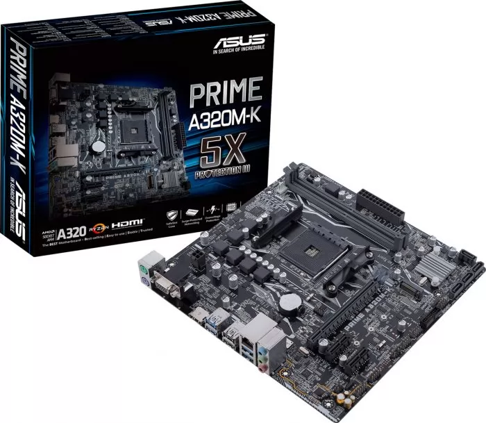 фото ASUS PRIME A320M-K