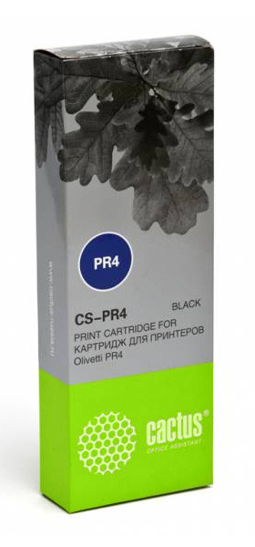 цена Картридж Cactus CS-PR4 черный для Olivetti PR4