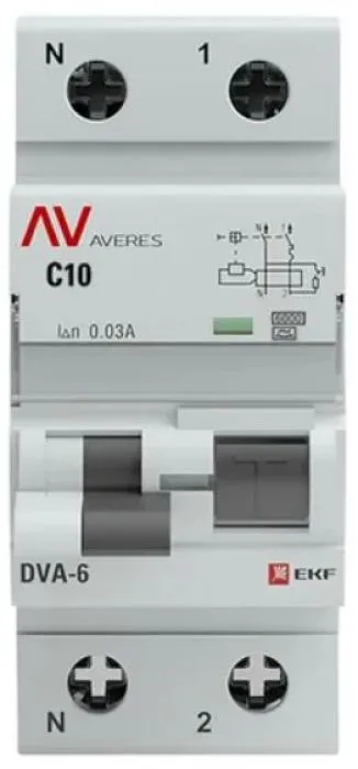 фото EKF rcbo6-1pn-10C-30-a-av