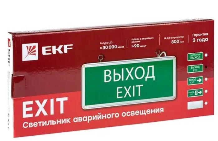 фото EKF EXIT-SS-101-LED