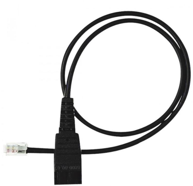 

Переходник Jabra 8800-00-37 QD на RJ10, прямой, 50 см для Lucent Callmaster V, VI, Cisco 79xx and PLX A22, 8800-00-37