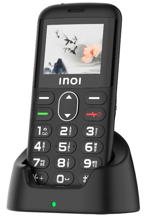 

Мобильный телефон INOI 148 Senior 6297001537756 4G Black, 148 Senior