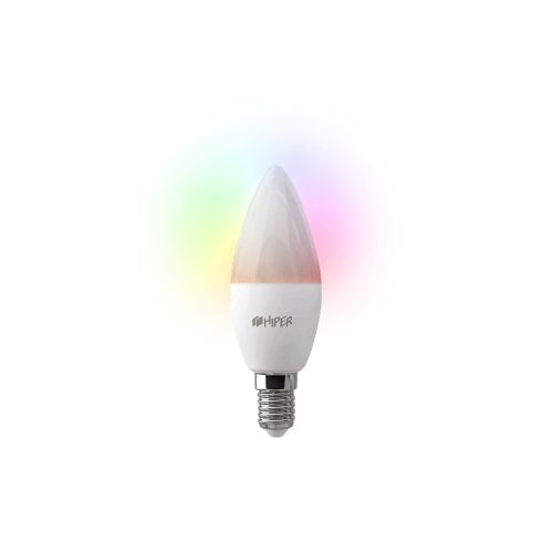 Лампа HIPER IoT C1 RGB умная цветная LED/Wi-Fi/E14/6Вт/2700K - 6500K/520лм