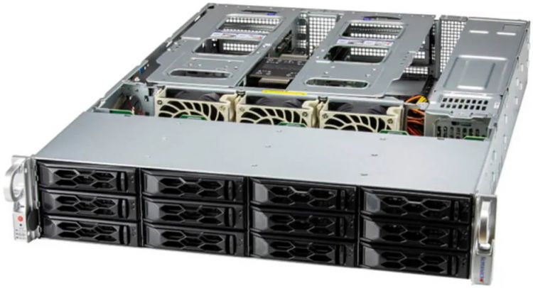 

Сервер Supermicro SYS-521C-NR SuperServer 2U 5418N/2*64GB/SSD 960GB/2*1GB/SFT-DCMS-SINGLE/1st config, SYS-521C-NR