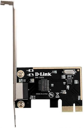 

Сетевая карта D-link DFE-530TX/E1A PCI-E 10/100, OEM, DFE-530TX/E1A