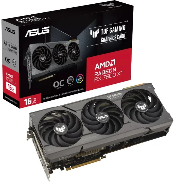 ASUS Radeon RX 7800 XT (TUF-RX7800XT-O16G-OG-GAMING)