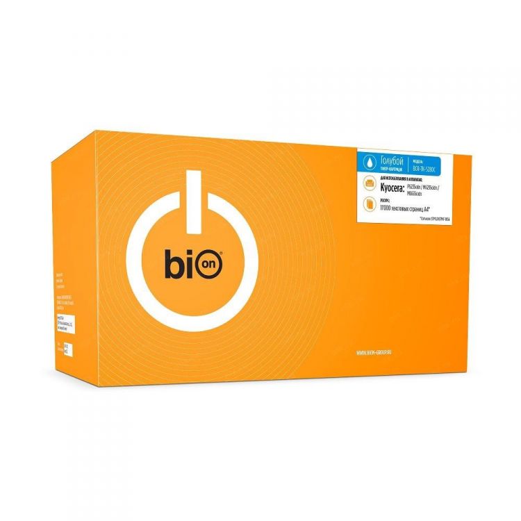 Картридж BION BCR-TK-5280C TK-5280C для Kyocera P6235cdn/M6235cidn/M6635cidn (11000 стр.), Голубой