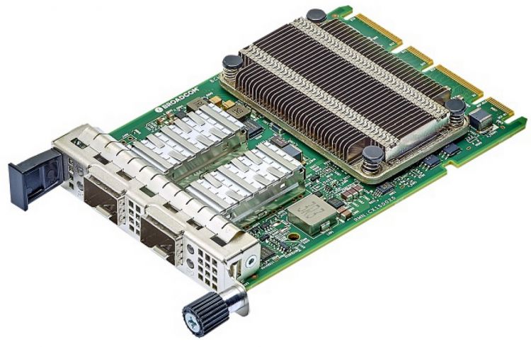 

Сетевой адаптер Broadcom BCM957414N4140C NetXtreme N225P 2x25GbE (25/10GbE), PCIe 3.0 x8, SFP28, BCM57414, OCP 3.0, Ethernet Adapter, BCM957414N4140C